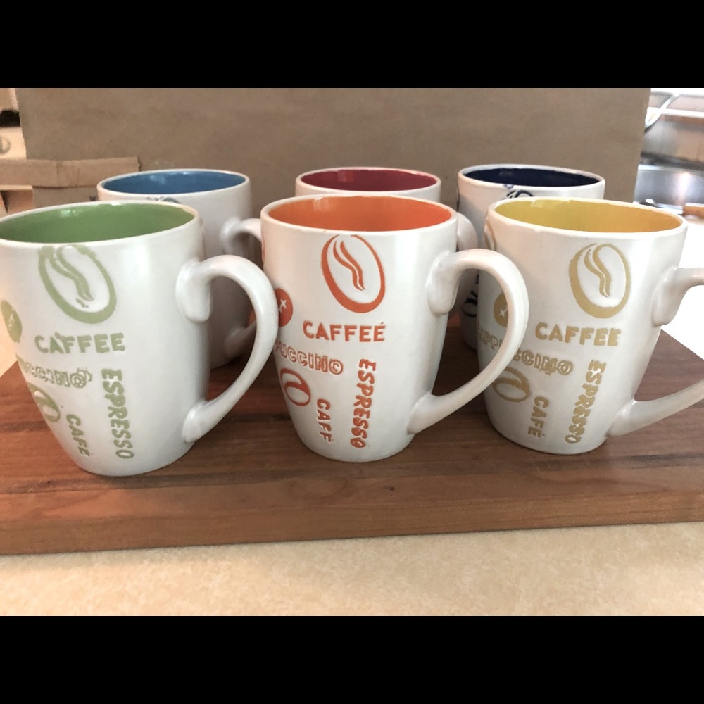 Caffee Mugs in multiple colors